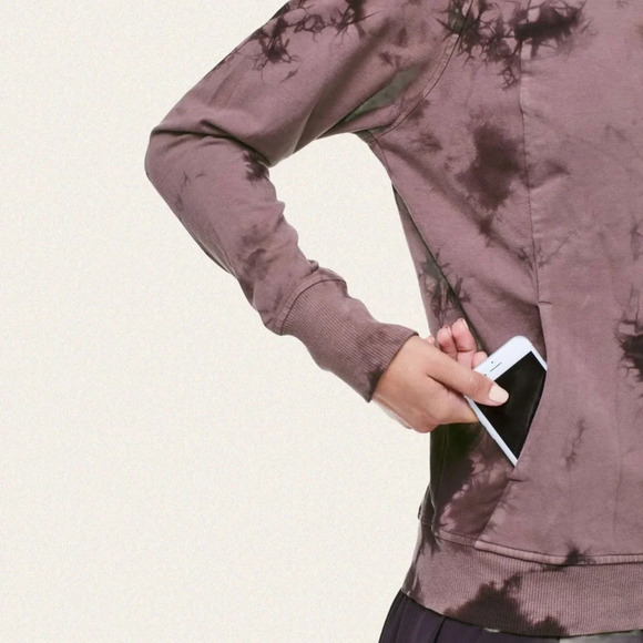 LULULEMON Tie-Dye Long Sleeve Crew Neck Top - Picture 5 of 11